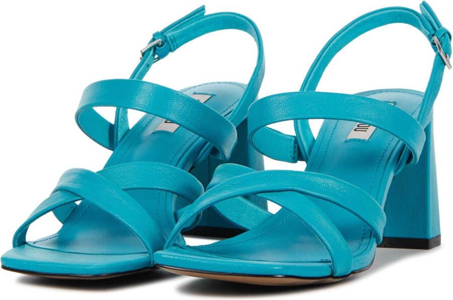 BIBI LOU Sandalen Dames 612z40vk Maat: 37 Materiaal: Leer Kleur: Blauw - Foto 8