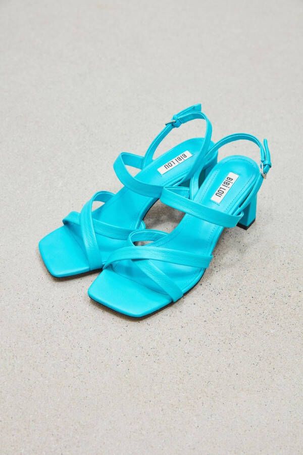 BIBI LOU Sandalen Dames 612z40vk Maat: 37 Materiaal: Leer Kleur: Blauw - Foto 6