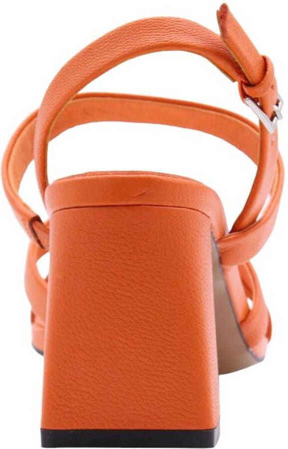 BIBI LOU Sandalen Dames 612z40vk Maat: 41 Materiaal: Leer Kleur: Oranje - Foto 12