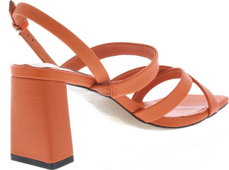 BIBI LOU Sandalen Dames 612z40vk Maat: 41 Materiaal: Leer Kleur: Oranje - Foto 5