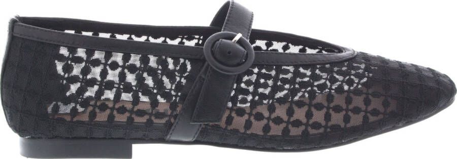 BiBi Lou Dames Instappers & Ballerina's 644z74vk Naila Flat Zwart