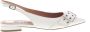 BIBI LOU Slingbacks Dames 520z10 Maat: 38 Materiaal: Leer Kleur: Wit - Thumbnail 2