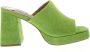 Bibi Lou Stijlvolle en Comfortabele Dames Platte Schoenen Green Dames - Thumbnail 1