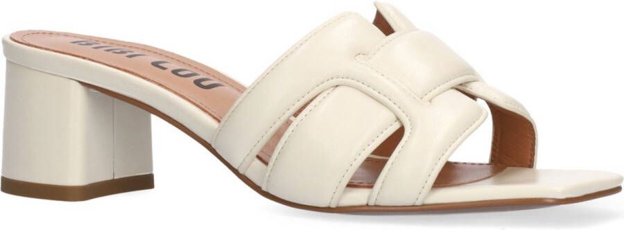 Bibi Lou Bakoe Muiltje Sandalen White Dames