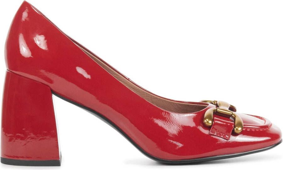 BiBi Lou Instappers Dames Instapschoenen Damesschoenen Leer 574Z21VK Rood