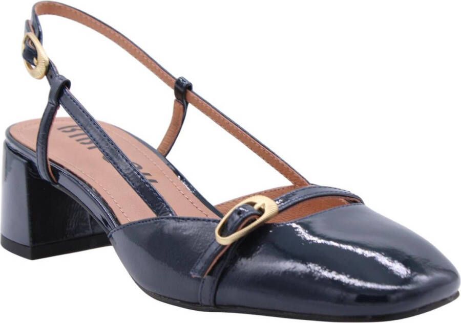 BiBi Lou Mary Jane Slingback Donkerblauw