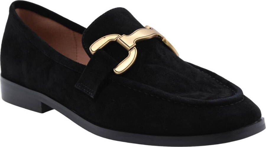 Bibi Lou Stijlvolle Mocassin Schoenen voor Vrouwen Black Dames