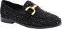 Bibi Lou Stijlvolle Mocassin Schoenen voor Vrouwen Black Dames - Thumbnail 4