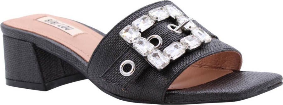 Bibi Lou Rood Hete Stijlvolle Muilezel Schoenen