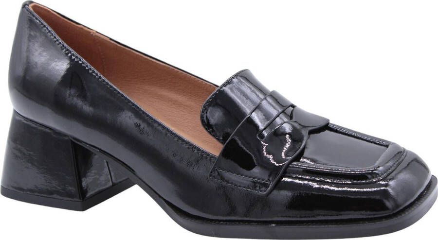 Bibi Lou Verhoog je stijl met Leguaan pumps Black Dames