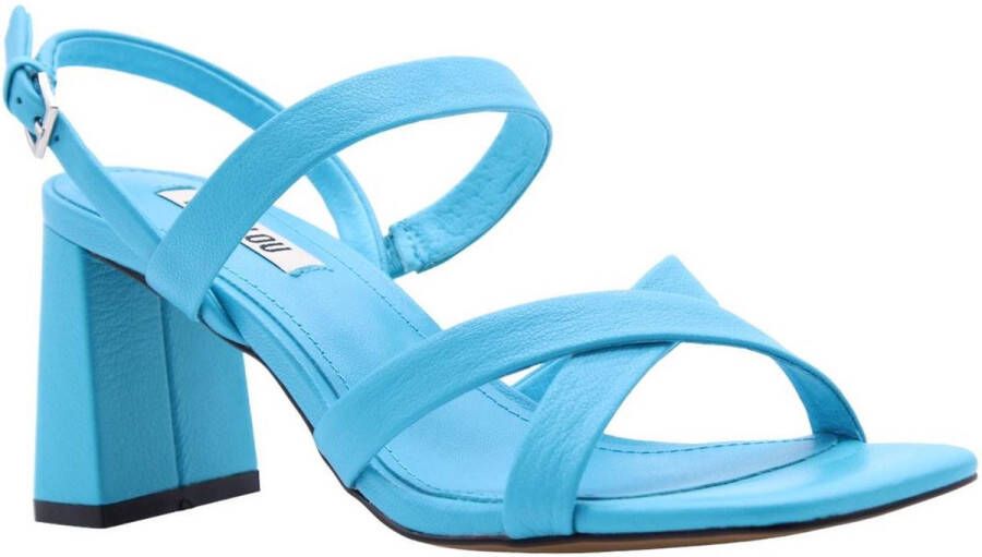 BIBI LOU Sandalen Dames 612z40vk Maat: 37 Materiaal: Leer Kleur: Blauw - Foto 11