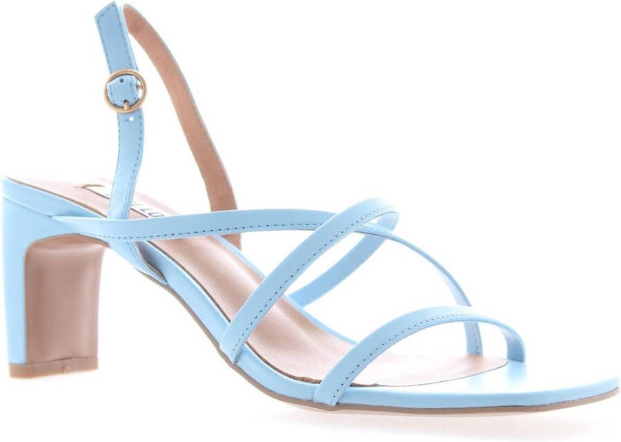 BIBI LOU Sandalen Dames 612z40vk Maat: 37 Materiaal: Leer Kleur: Blauw - Foto 4