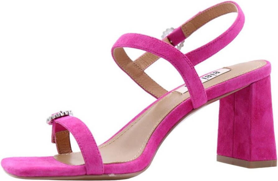 Bibi Lou Stijlvolle Rana Hoge Hak Sandalen Purple Dames