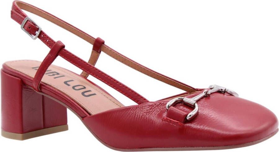 BiBi Lou Slingback Rood