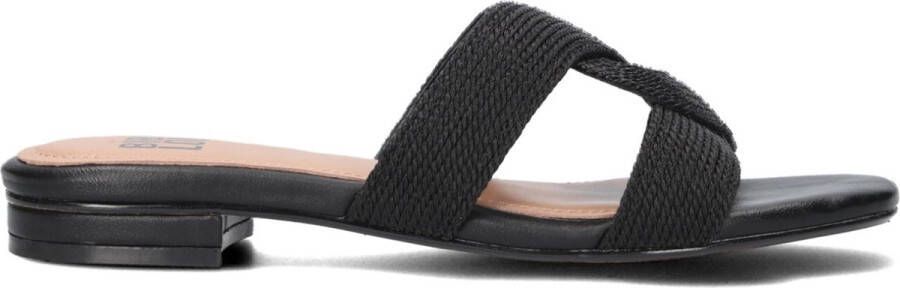 BIBI LOU Slippers Dames 849z94hg Maat: 36 Materiaal: Leer Kleur: Zwart - Foto 3