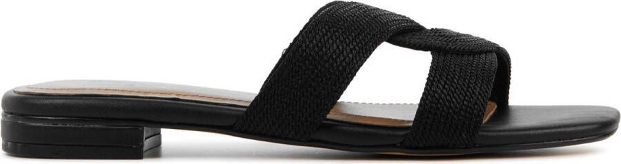 BIBI LOU Slippers Dames 849z94hg Maat: 36 Materiaal: Leer Kleur: Zwart - Foto 2