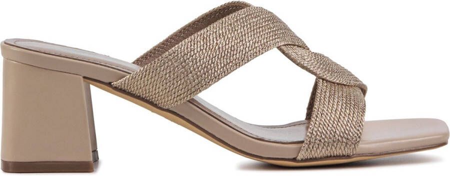 BiBi Lou Slippers Slides Dames 851Z94 Rose goud