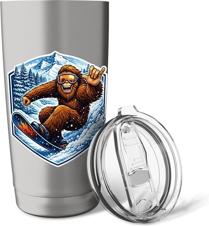 Big Foot Shaka Dubbelwandige RVS-Thermobeker