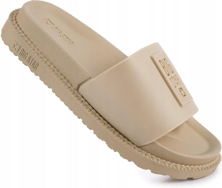 Big Star Dames Klompen Beige Platform