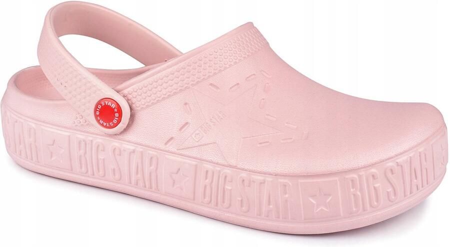 Big Star Dames Klompen Roze Lichtgewicht Schuim