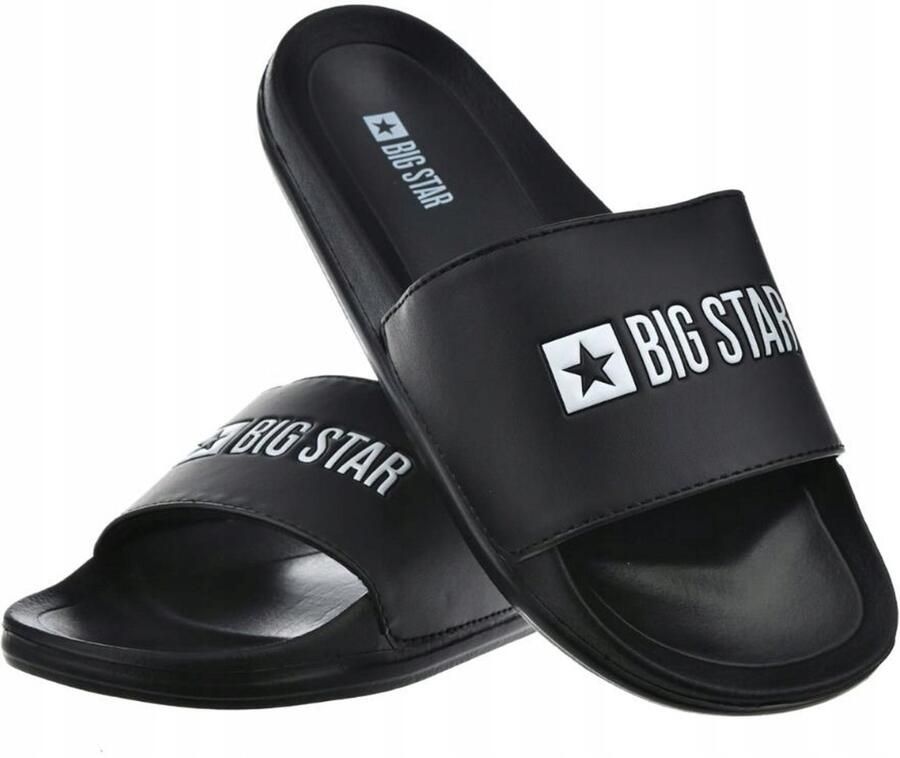 Big Star Dames Klompen Rubber Comfortabel Sportief Zwart