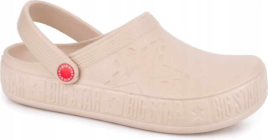 Big Star Dames Klompen Tuin & Strand Lichtgewicht Schuim Beige