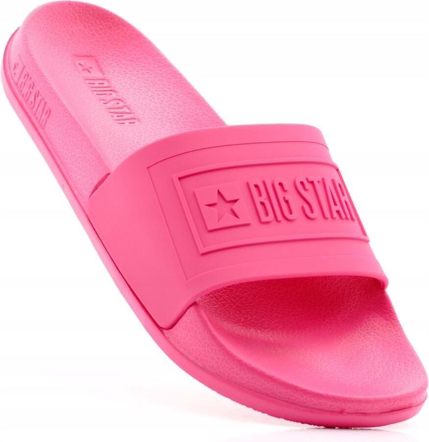 Big Star Dames Klompjes Roze Lichtgewicht Zwembad Schoenen