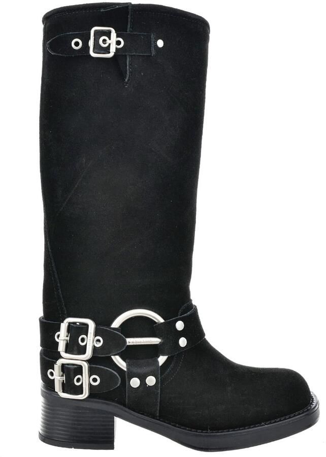 Big Star Dames laarzen OO274A261 Leer Stijlvol