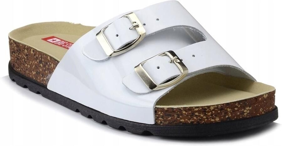 Big Star Dames sandalen met plateau JJ276041 Wit