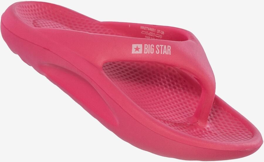 Big Star Dames Slippers Fuksja Comfort & Stijl