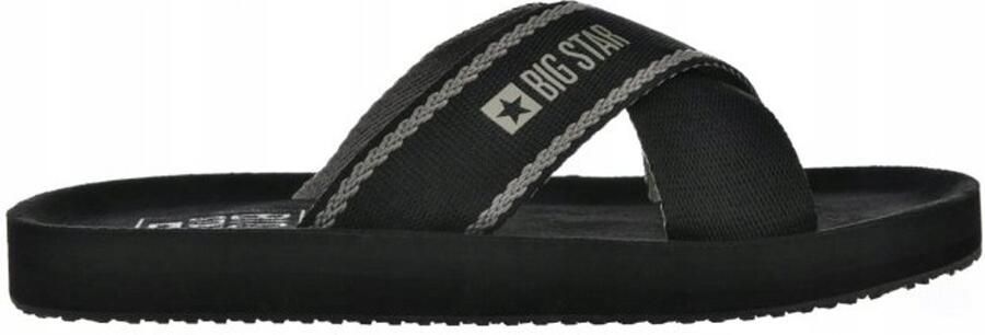 Big Star Dames Slippers NN274A059J Zwart