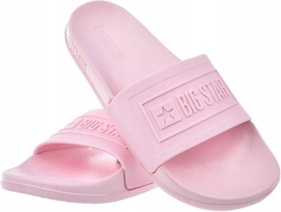 Big Star Dames Slippers Roze Comfortabel & Sneldrogend