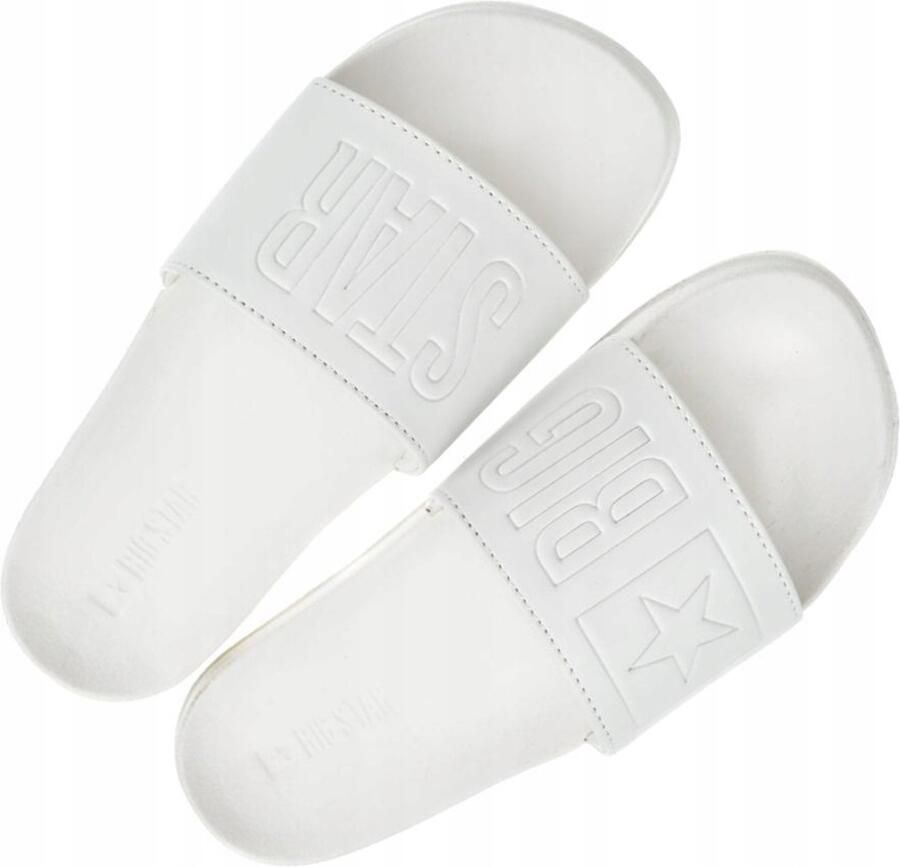 Big Star Dames Slippers Wit Comfortabel & Sneldrogend