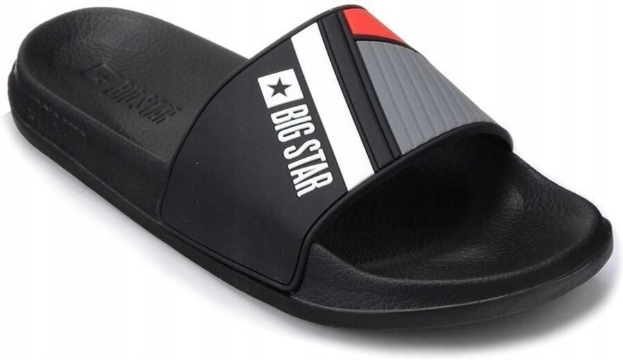 Big Star Dames Slippers Zwembad HH274A018 Zwart