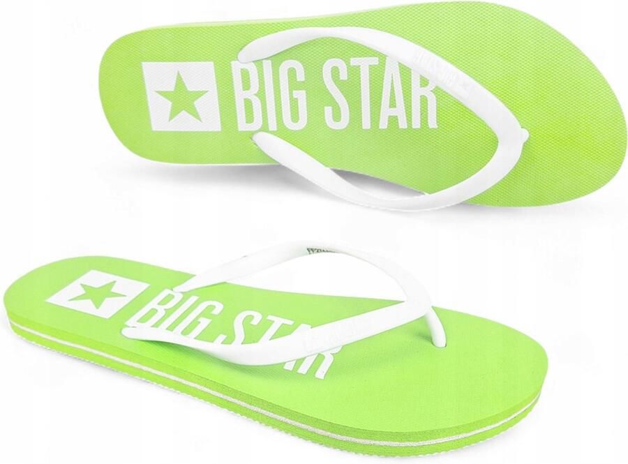 Big Star Dames Teenslippers Groen Comfort & Stijl voor Zomer