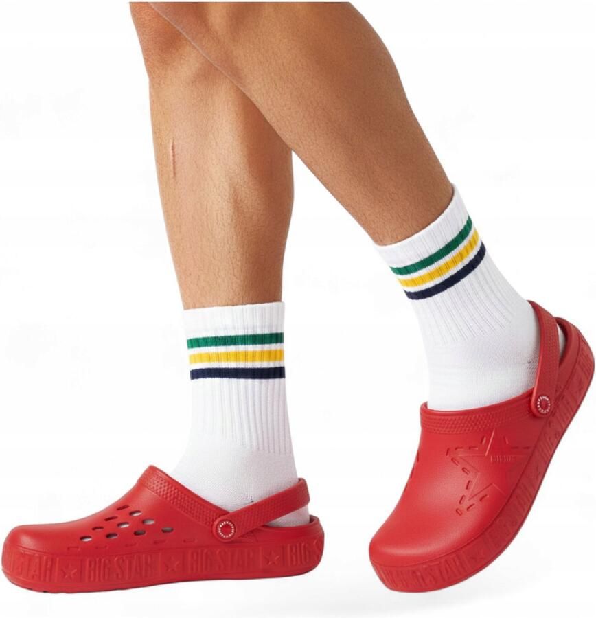 Big Star Heren Slippers 41 Schuim Rubber Tuin Klompen II175004