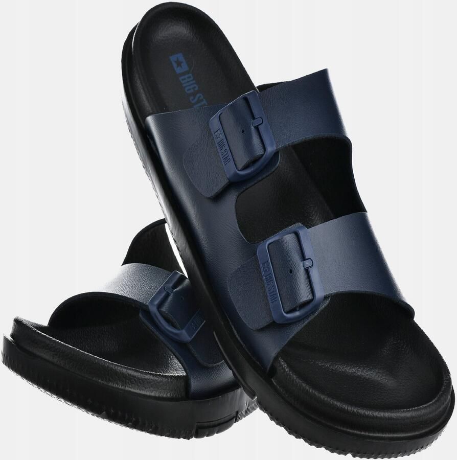 Big Star Heren Slippers Comfortabel voor Zwembad Strand & Zomer