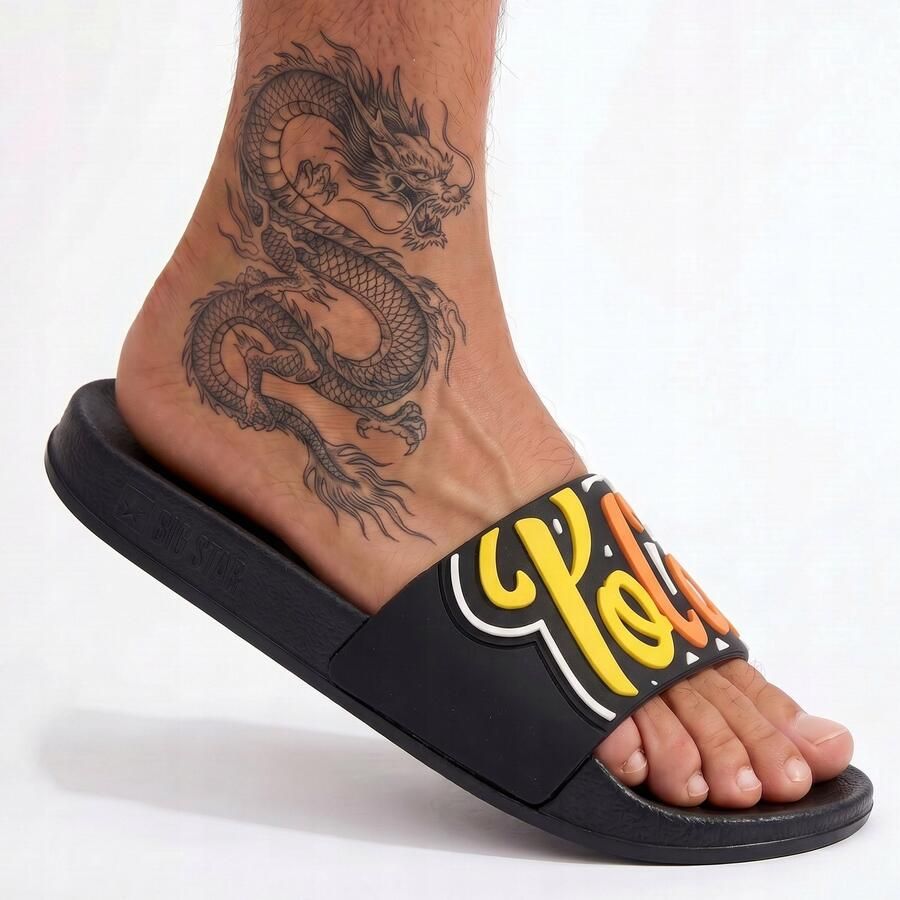 Big Star Heren Slippers Pol'and'Rock Festival Zwembad