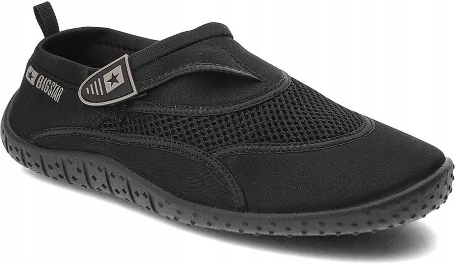 Big Star Heren Waterschoenen Zwart Sneldrogend