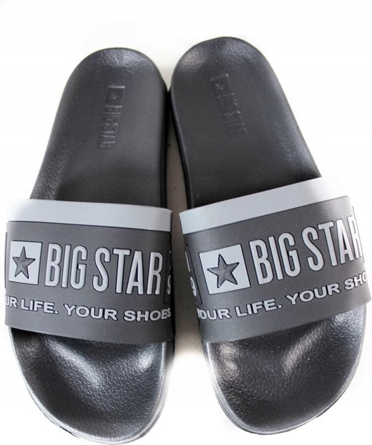 Big Star LL274A732 Zwarte Slippers Dames