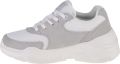 Big Star Shoes JJ274A112 Vrouwen Wit Sneakers - Wit