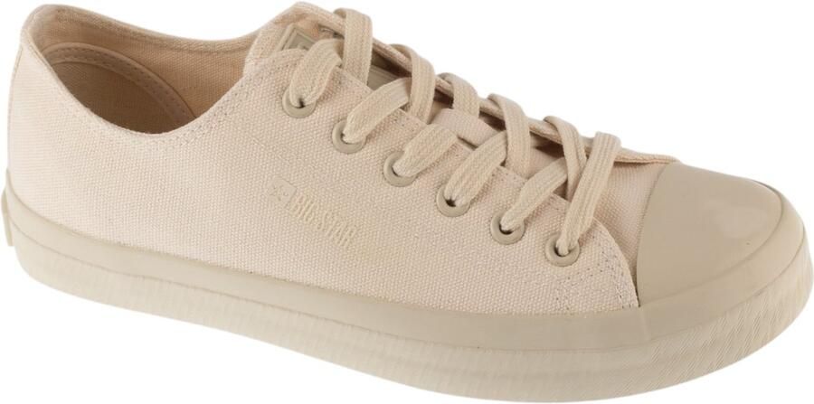 Big Star Shoes Vrouwen Beige Sneakers