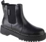 Big Star Chelsea Boots II274101 Vrouwen Zwart Chelsea laarzen - Thumbnail 1