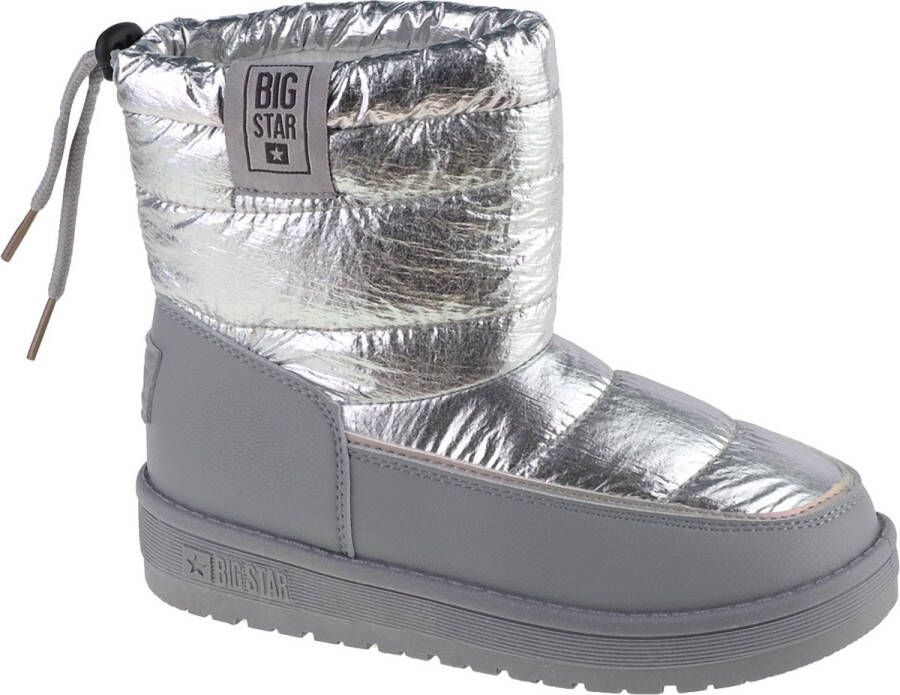 Big Star Kid's Shoes KK374218 voor meisje Zilver Sneeuw laarzen