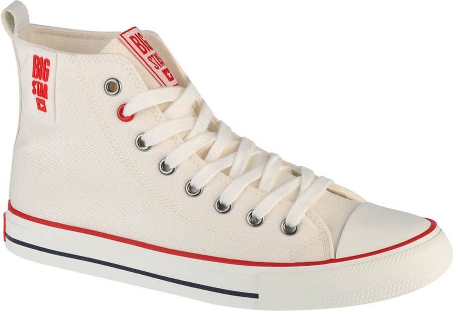 Big Star Shoes JJ274127 Vrouwen Wit Sneakers