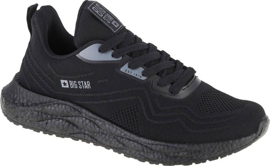Big Star Shoes KK174018 Mannen Zwart Sneakers