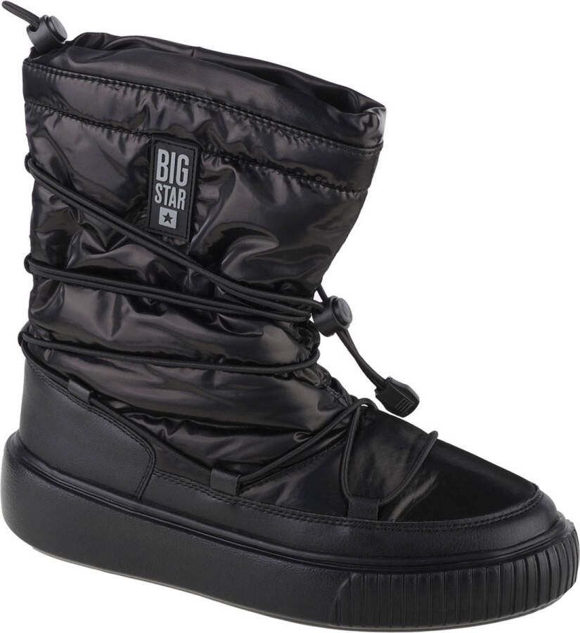 Big Star Snow Boots KK274193-906 Vrouwen Zwart Sneeuw laarzen