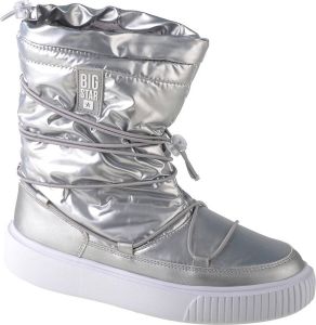 Big Star Snow Boots KK274195-904 Vrouwen Zilver Sneeuw laarzen