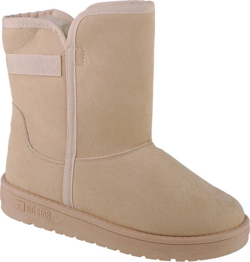 Big Star Snow Boots KK274617 Vrouwen Beige Sneeuw laarzen