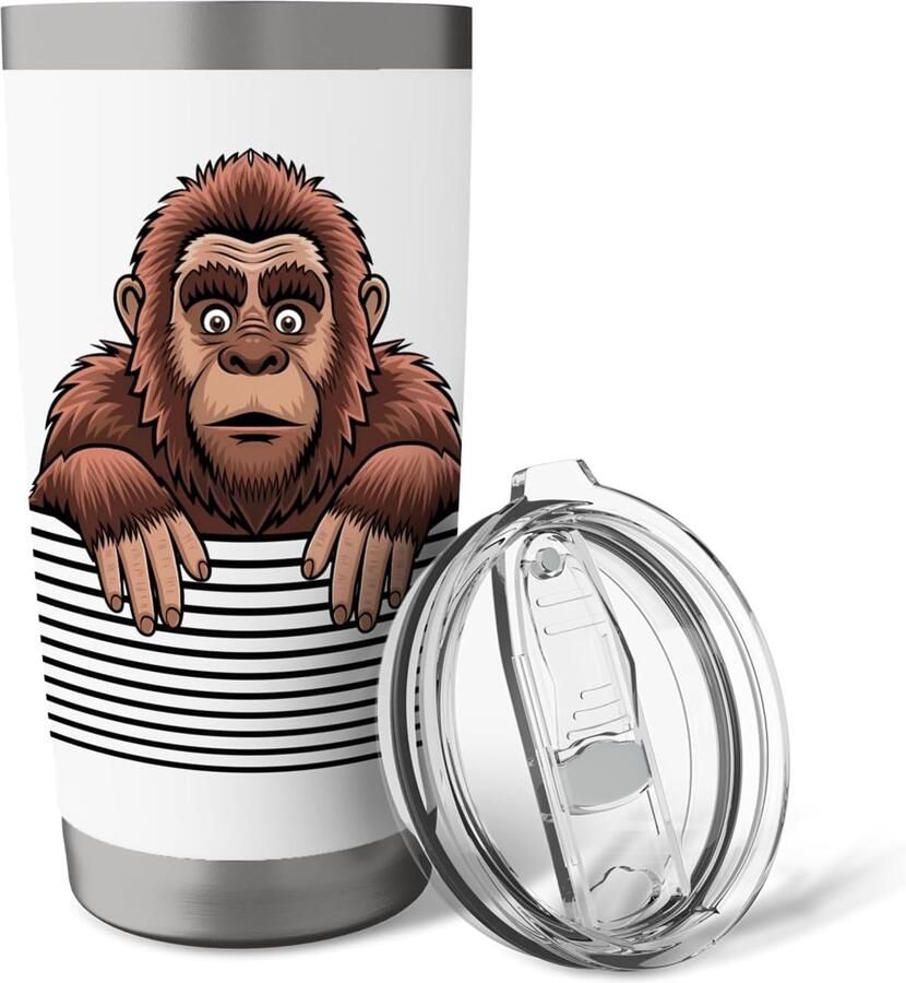 Bigfoot-beker met dubbelwandige isolatie